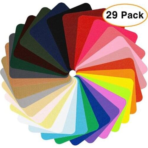 29 Pieces Iron On Patches for Jeans Repair Mending Trousers Jeans Patches Or Denim DIY Sewing