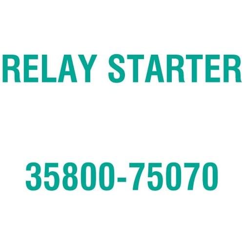 For Kubota 35800-75070 RELAY STARTER