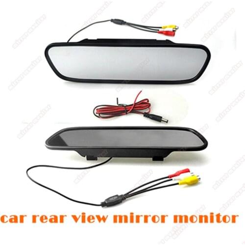 Hot!5 inch TFT digital LCD car monitor car reverse rearview parking system for car backup rear view camera car styling sale