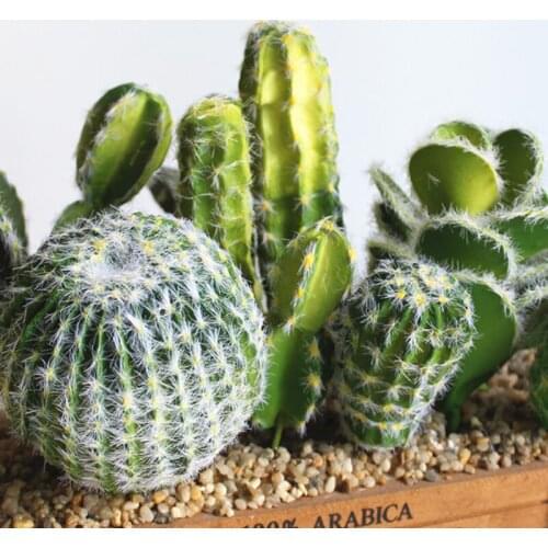 1Pcs Artificial Plants Succulents Striped Aloe Flower Simulation Cactus Adornment Photography Props Garden Decortion