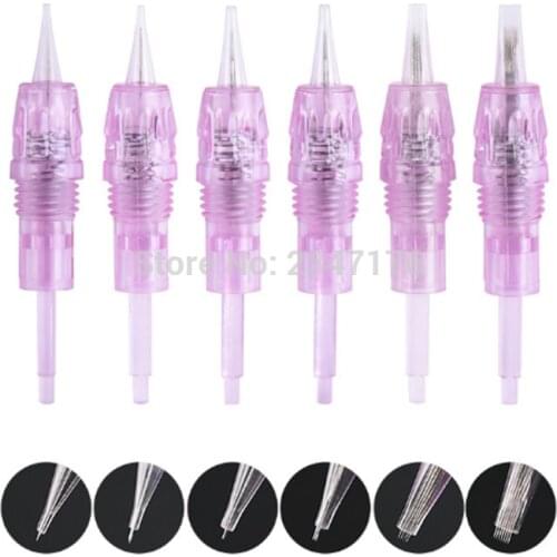 Mix sale Charment micro needles permanent makeup machine needles for Device Eyebrow lips eyeliner Digital tattoo needles
