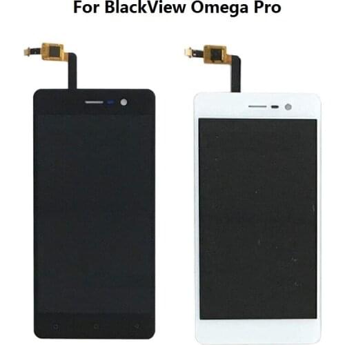 OEM Original For Blackview Omega Pro LCD Screen and Digitizer Touch Screen Assembly Black White