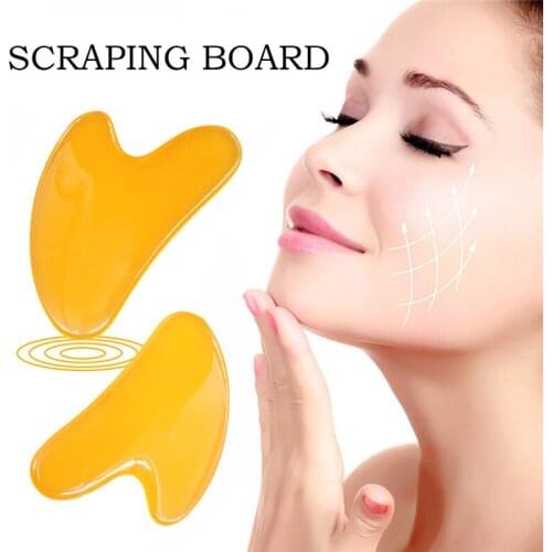 Resin Guasha Board Traditional Physical Scraping Tool SPA Salon Body Massager Scraper Beauty Health Care Tools