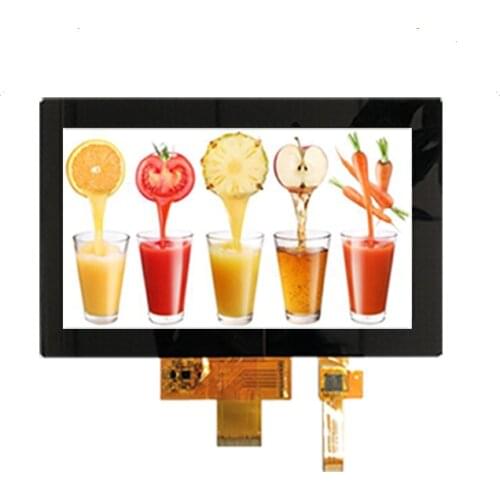 7.0-inch 1024*600 Full viewing angle,IPS TFT LCD display,6/8 bit LVDS interface,with capacitive touch panel