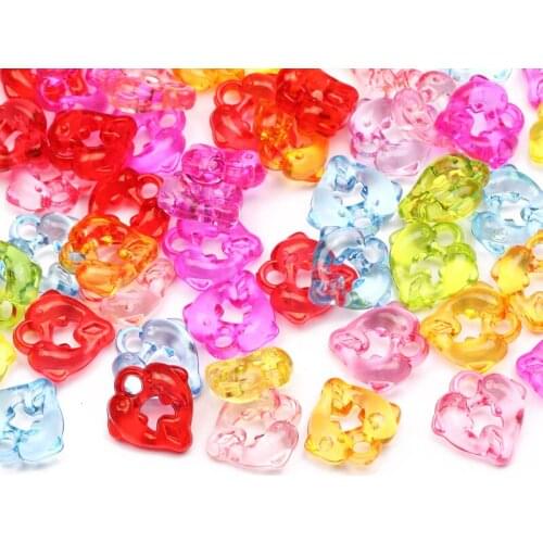 Colorful Mixed 30pcs/lot Cute Dolphin Acrylic Pendant 16mm Loose Spacer Beads For Jewelry Making DIY Necklace Accessories