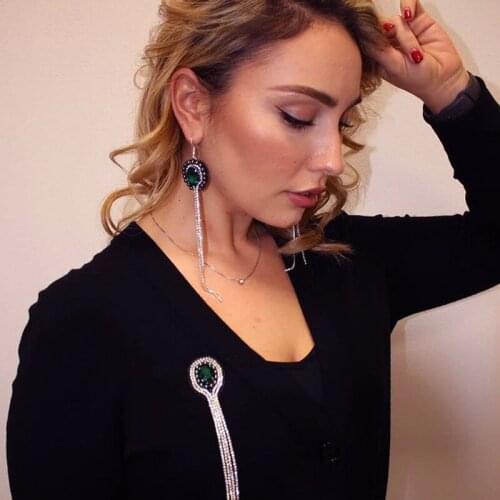 Rhinestone Vintage Pattern Brooches For Women Fashion Retro Hollow-out Brooch Pin 2 Colors Available High Quality