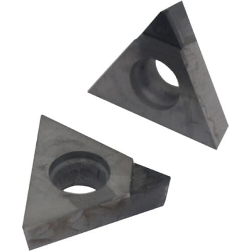 TCGT16T304 2pcs PCD Diamond inserts aluminum carbide insert suitable for aluminum processing CNC Tools AL +TIN Alloy wood