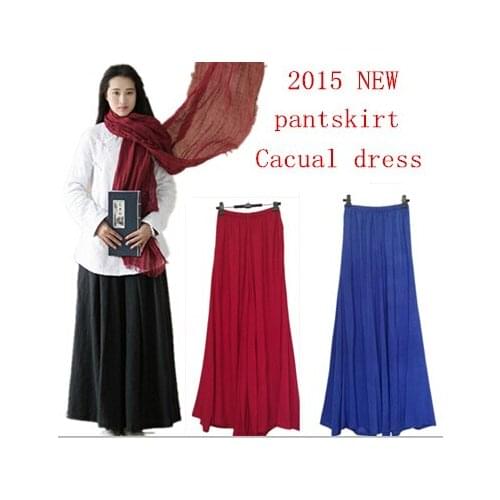 2020 Spring and Summer womens casual wide leg pants,plus size female harem pants,fashion pantskirts