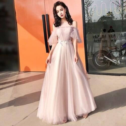 Pink Sexy Sleeveless Evening Party Sequins Dress Formal Exquisite Dress Women Princess Dream Prom Gown Dresses Vestidos