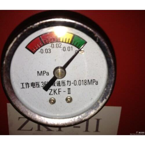 ZKF-II vacuum pressure meter type contaminant blocking alarm for transmitter filter