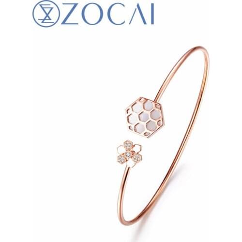 Zocai Bracelets With Diamonds