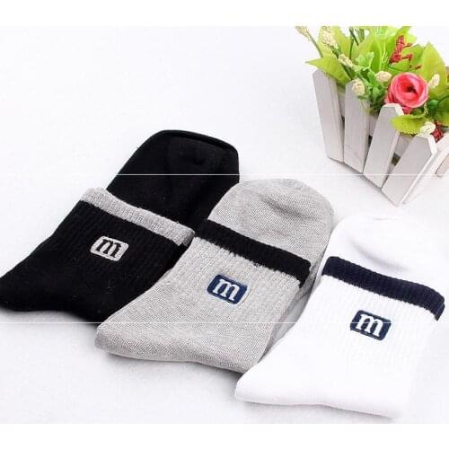 2021 5 Pairs/Lot New Cotton Men Socks Autumn Solid Businness Casual Crew Socks High Quality Breathable Male Sport Gift Socks