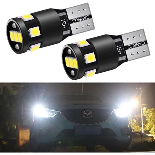 2x T10 W5W Car Clearance Light Led Bulb 194 168 Interior Lamp 12V For Opel Astra H J G Corsa D C Insignia Vectra B Zafira Mokka