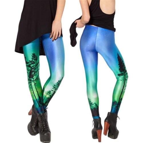 3D Printed Leggings Fitness Plus Size Trousers Sexy Pants Women Printing Tree Mujer Gym Push up Pants Workout Leggin 4XL Spandex