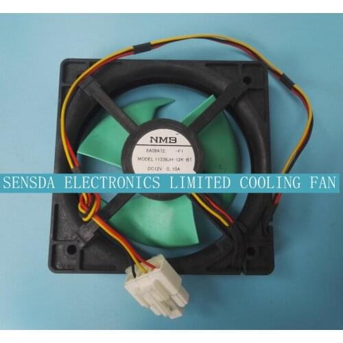 6A21A72-F2 Refrigerator fan For NMB 11338JH-12K-BT DC14V 0.15A Refrigerator waterproof static cooling fan