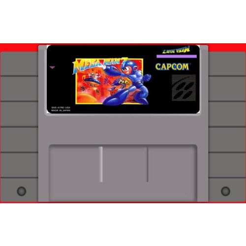 Mega Man 7 16 bit Big Gray Game Card For USA NTSC Game Player Drop Shipping