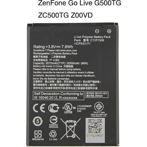 Fesoul Asus ZenFone Live Batteries