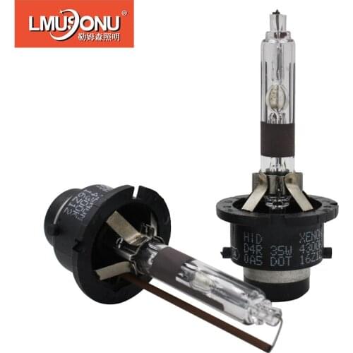 LMUSONU Lastest 2Pcs/Pair Car Xenon Headlights HID Bulb HID Lamp D4R 12v/35w 4300K 6000K 8000K Replacement HID Bulbs Sourcing