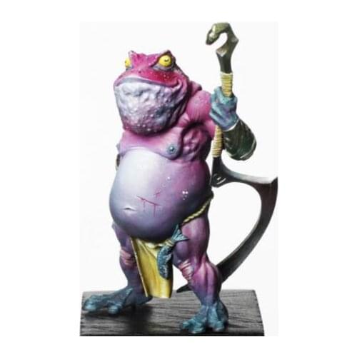 New Unassembled 1/22 80mm common pond frog soldier 80mm Resin Kit DIY Toys Unpainted resin model