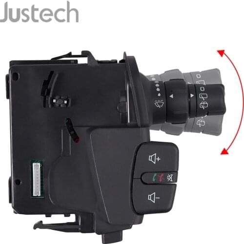 Justech New Wiper Stalk Switch 7701068114 For Renault Clio MK3 2005-2012 Car Wiper Radio Switch Stalk