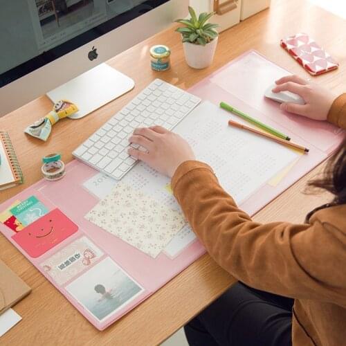 New Product Multifunctional Oversized Computer Desk Pad Mouse Pad Storage Bag Student Writing Board Office Storage Desk Mat
