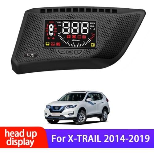 New Car Head-Up Display Original HUD Display For Nissan X-TRAIL 2014~2018 2019 OBD High-Definition Projector Safe Driving Screen