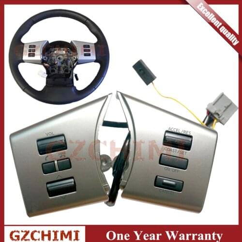 48430ZL91C 484302Z511 2x Steering Wheel Controls (Left and Right Side) For Nissan Frontier Xterra Pathfinder 2005-2012 Features
