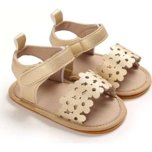 Sandals 2020 Beach Infant Toddler Soft First Walkers Anti-slip Walking Shoes Sandalias Para Niños Baby Girl Summer Shoes 1 Year