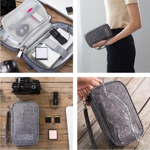 Bag Organizer Headset Digital Cable Storage Cable Portable Pouch Travel Gadget Charger Electronic Case Organizer Bag Accessories