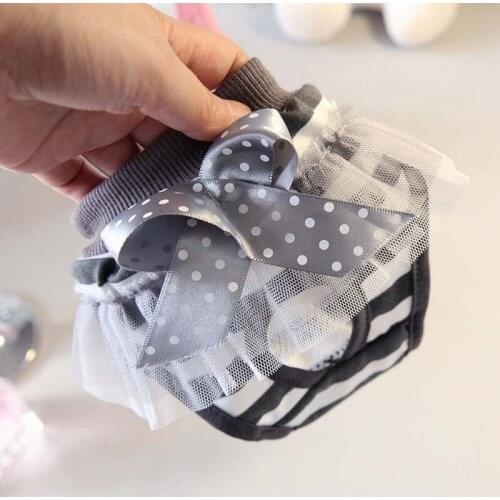 Cute Pet Sanitary Physiological Pants Dog Diaper Washable Female Dog Shorts Panties Menstruation Underwear Pet Briefs