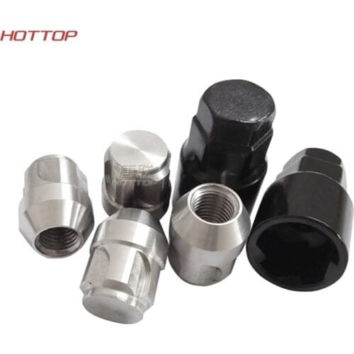 WarriorsArrow x4 Wheel Lock Anti Theft Screw Lug Bolt & Key Tool Code Stamp For Honda car styling