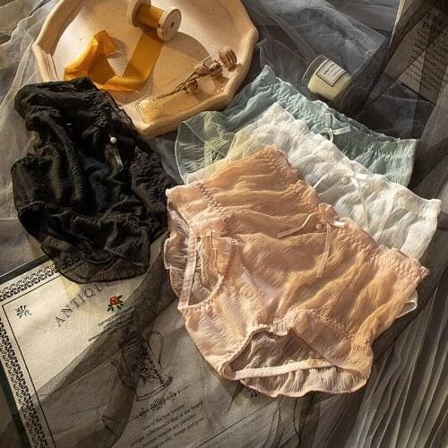 Japanese New Underwear Womens Panties Sexy Lace Panties High Waist Closed Seamless Briefs Female Sexy Lingerie Underpants