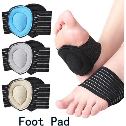 1 Pair Orthopedic Adjuster Arch Support Orthotic Insole Flat Foot Flatfoot Corrector Pedicure Insoles Cushion Pad Foot Care