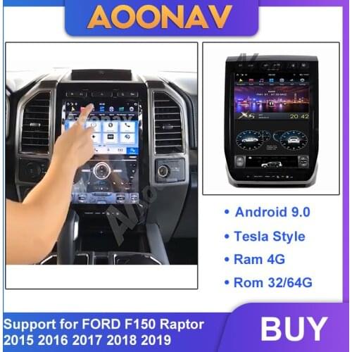 2 din Android Car Radio HD Autoradio Multimedia Player 2DIN Touch Screen Auto audio Car Stereo For FORD F150 Raptor 2015-2019