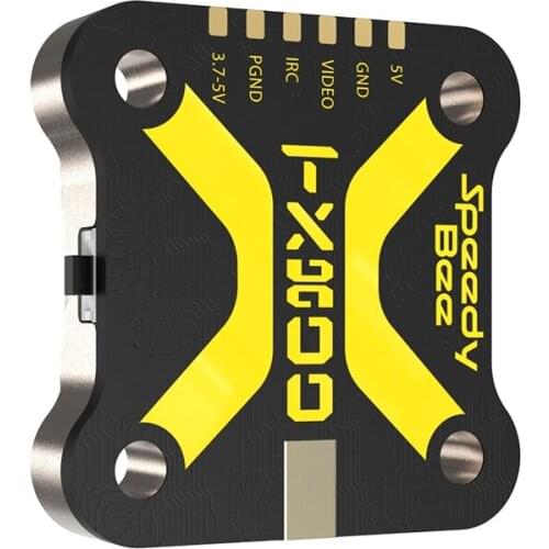 5.6g SpeedyBee VTX TX800 48CH PitMode 20X20mm 25mW 200mW 400mW 800mW Adjustable Tramp VTX Video Transmitter for FPV Racing Drone