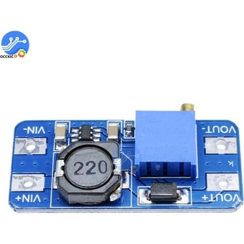 5PCS MT3608 DC-DC Step Up Converter Booster Charger Module Booster Power Charge MAX output 28V 2A For Arduino Board