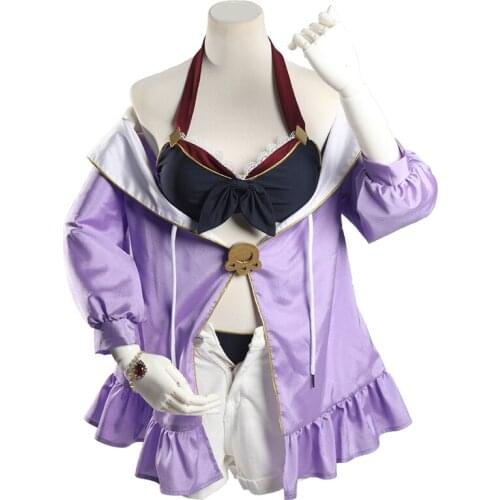 Anime Re Dive Kyaru Cosplay Costume Swimsuit Daily Women Carnival Party Uniform Brand New