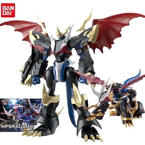 Bandai Digimon Adventure Imperialdramon Imperial Dramon Figure-Rise Standard Assembly Model Action Anime Figure Model Toys
