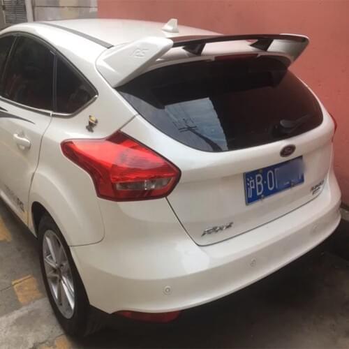 Big spoiler for Ford Focus RS 2012 to 2018 high quality ABS material rear window wing spoiler for Ford Focus by primer paint