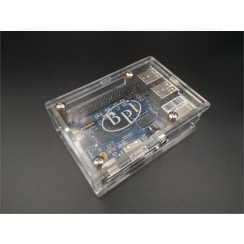 BPI M4 Acrylic case Banana Pi Board Good quality Acrylic Clear Case