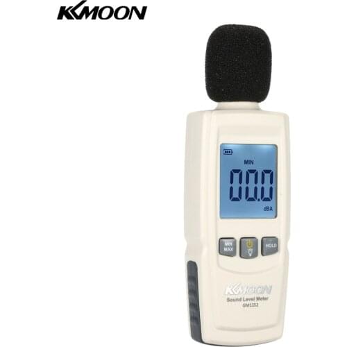 KKMOON LCD Digital Sound Level Meter Portable NoiseVolume Measuring Instrument Decibel Monitoring Tester 30-130dB