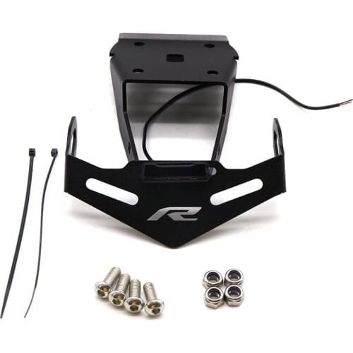 FOR YAMAHA YZF R15 V3 V3.0 Tail Tidy Fender Rear tail bracket license Plate frame rear card LED light license plate 2017-2019
