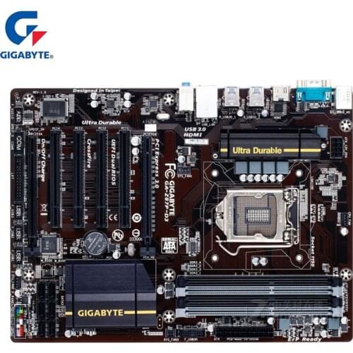 Gigabyte GA-Z87P-D3 Motherboard For Intel Z87 DDR3 USB3.0 32GB SATA III LGA 1150 Z87P D3 Desktop Mainboard Systemboard Used