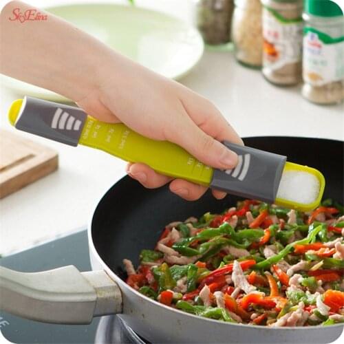 Hot Sale Measure Cup Double End Adjustable Scale Measuring Spoons baking tool Kitchen Accessories 5z