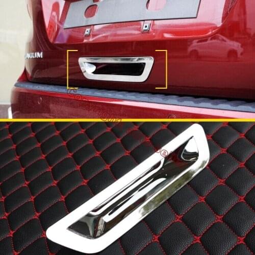 ABS Chrome Rear Trunk Door Handle Cover Trim For Ford Everest 2016 2017