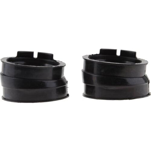 2pcs Rubber Intake Joint Carburetor Kit for HONDA XRV 750 Africa Twin 93-03