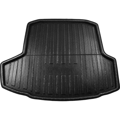 X AUTOHAUX Car Rear Trunk Floor Mat Cargo Boot Liner Carpet for Skoda Octavia MK3 14-18