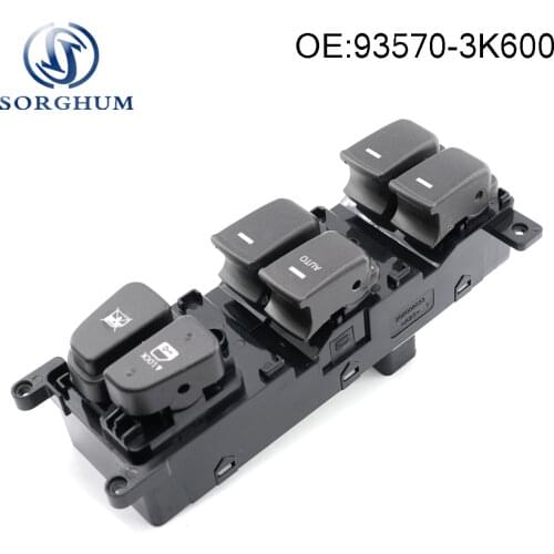 Left Hand Drive Window Main Switch Button 93570-3K600 For Hyundai Sonata 2008-2010