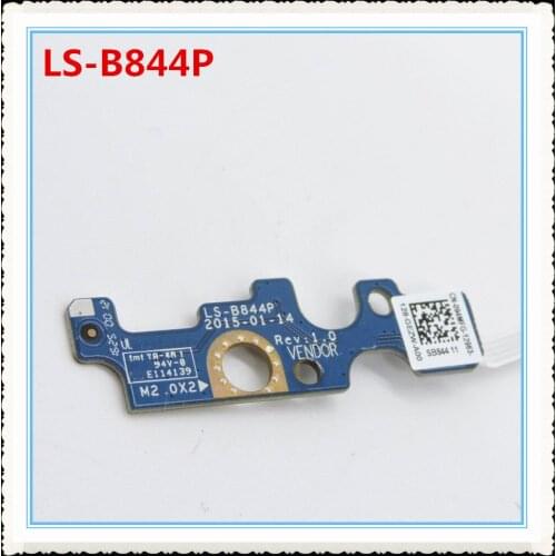 New Power Button Board for 15 3558 5555 5558 5559 Vostro 3458 Series Laptop 94MFG LS-B844P