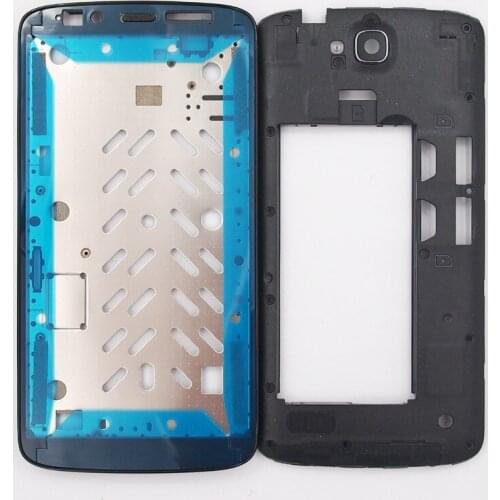 BaanSam New Front Frame LCD Screen Frame Middle Frame Housing Case For Huawei Honor 3c Lite Holly U19 With Antenna+Camera Lens